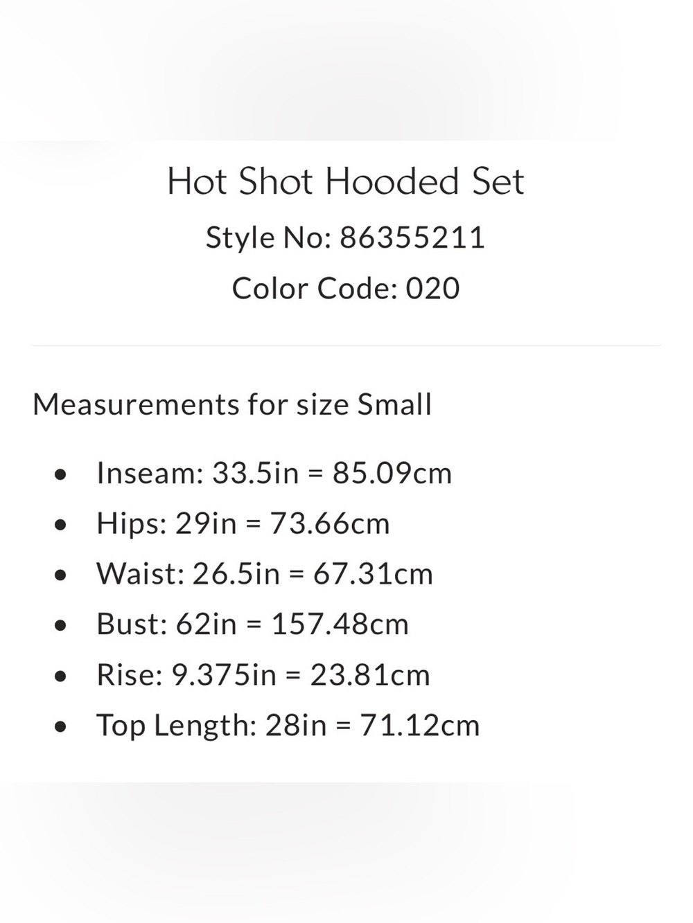 Free People FP Movement Hot Shot Hooded Set in Charcoal Brown Size Small NWT - Picture 5 of 7